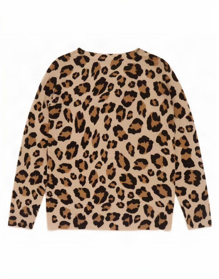 Maglione maglione con scollo a barca da donna Marks & Spencer UK 10 piccolo Beige