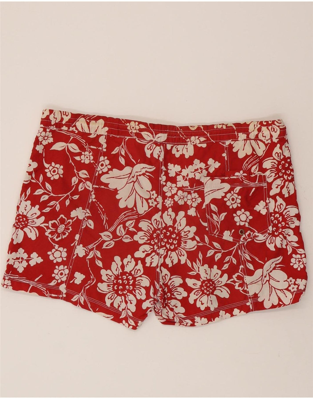 Pantaloncini da bagno da uomo North Sails Large rosso floreale in poliammide