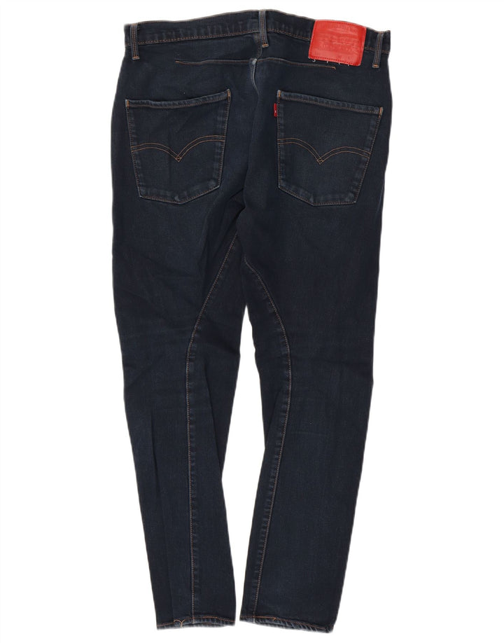 LEVI'S Jeans skinny da uomo a banana W33 L32 in cotone blu navy