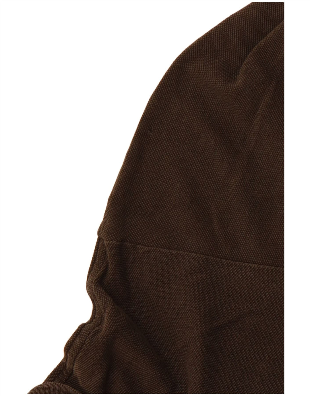 Polo LACOSTE da uomo a maniche lunghe taglia 5 grande in cotone marrone