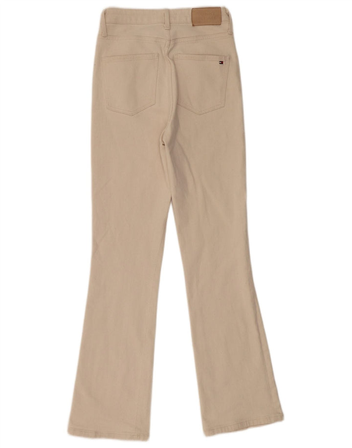 TOMMY HILFIGER Jeans svasati da donna W26 L30 Cotone beige