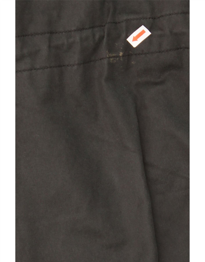 FAT FACE Womens Waxed Cotton Jacket UK 8 Small Black Cotton Vintage Fat Face and Second-Hand Fat Face from Messina Hembry 