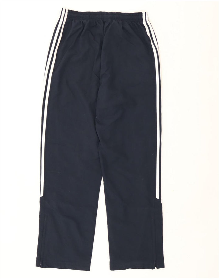 Pantaloni da tuta da donna Adidas UK 12 Medium Blu Navy Poliestere