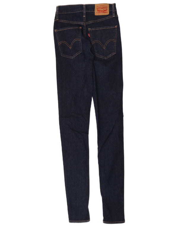 Jeans Levi's da donna Mile High Super Skinny W25 L31 cotone blu navy
