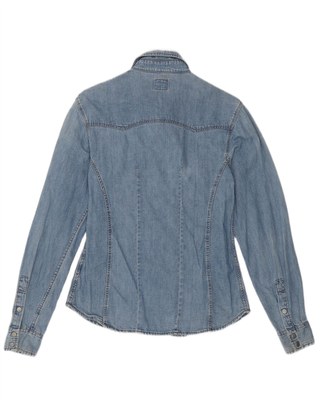 Camicia di jeans da donna OXXY UK 12 Cotone blu medio