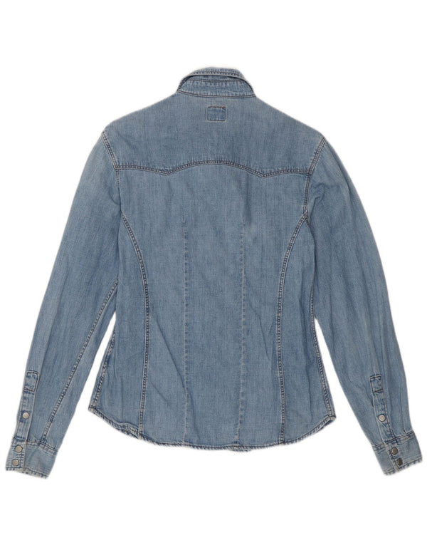 Camicia di jeans da donna OXXY UK 12 Cotone blu medio