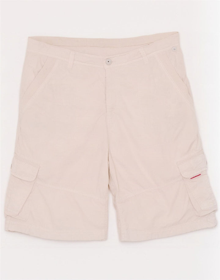 Pantaloncini cargo da uomo ultramagnetici XL W38 in cotone bianco