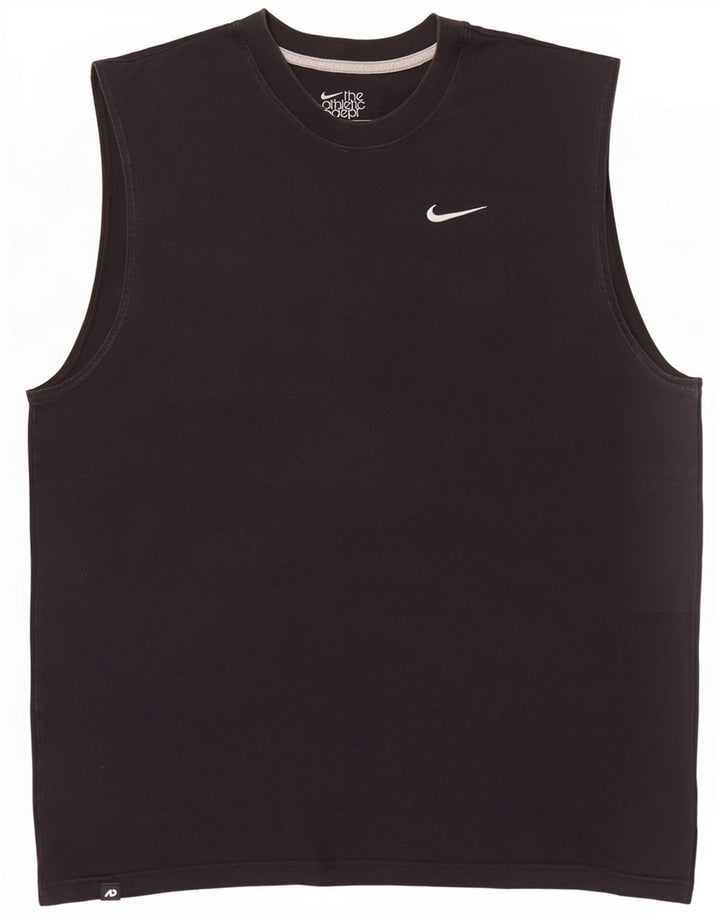 Canotta Nike da uomo con vestibilità regolare XL nera