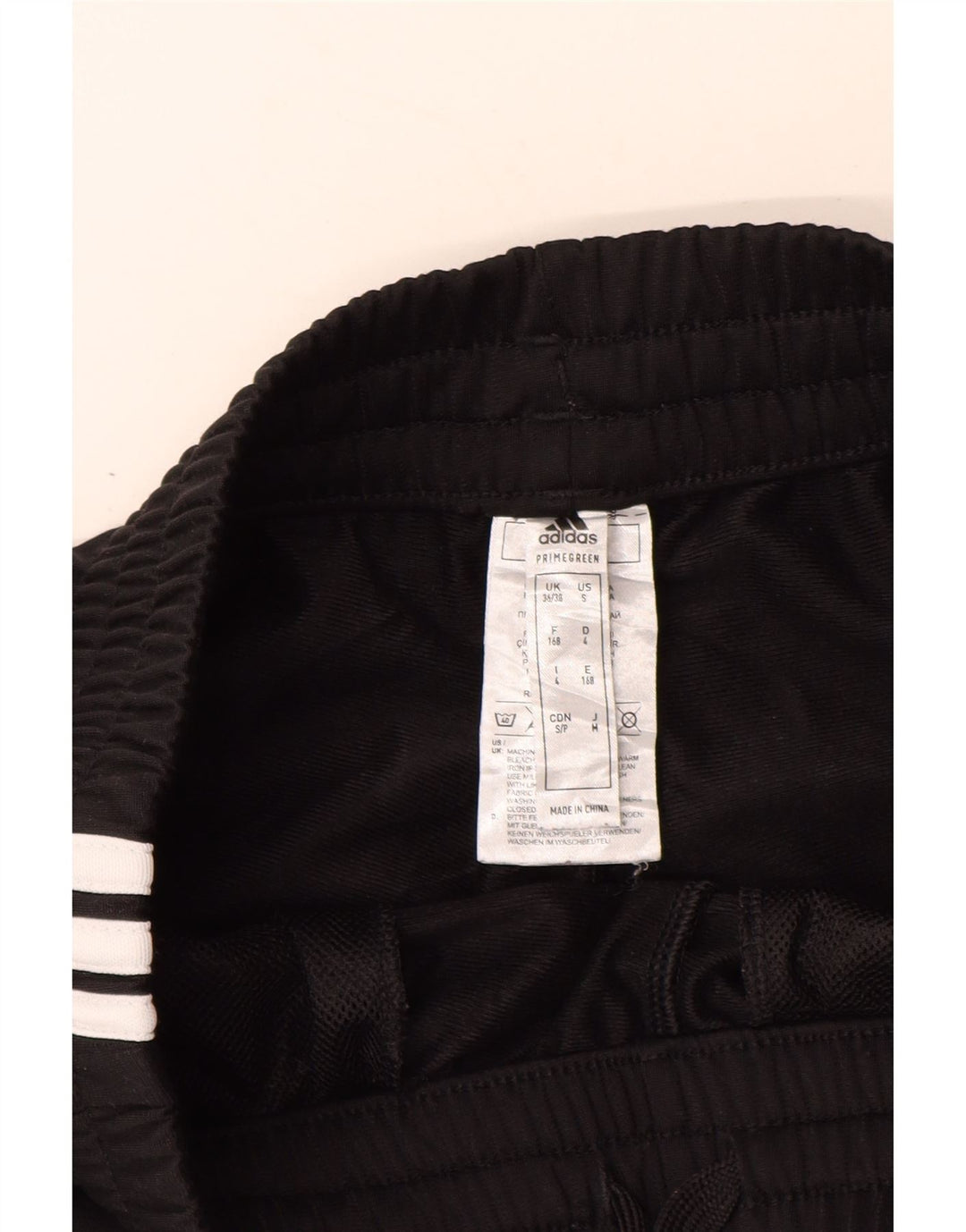 Pantaloni da tuta da uomo ADIDAS Joggers UK 36/38 Small Poliestere nero