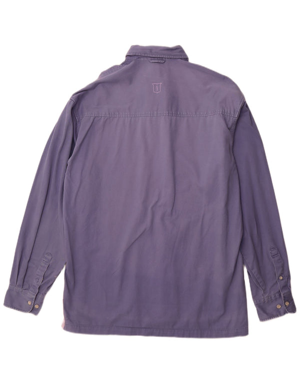 JOULES Mens Pullover Shirt 2XL Purple Cotton