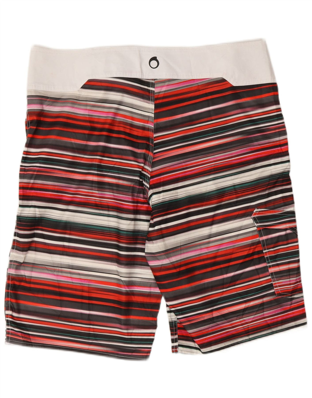 Pantaloncini da bagno cargo da uomo TRIBORD EU 46 piccoli a righe multicolori