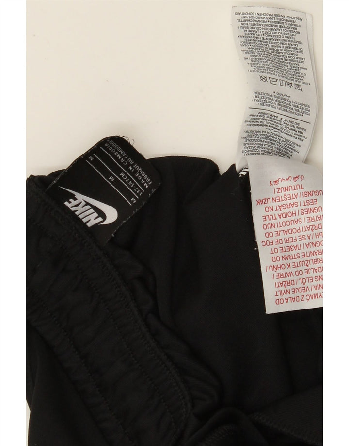NIKE Boys Graphic Sport Shorts 10-11 Years Medium Black Polyester