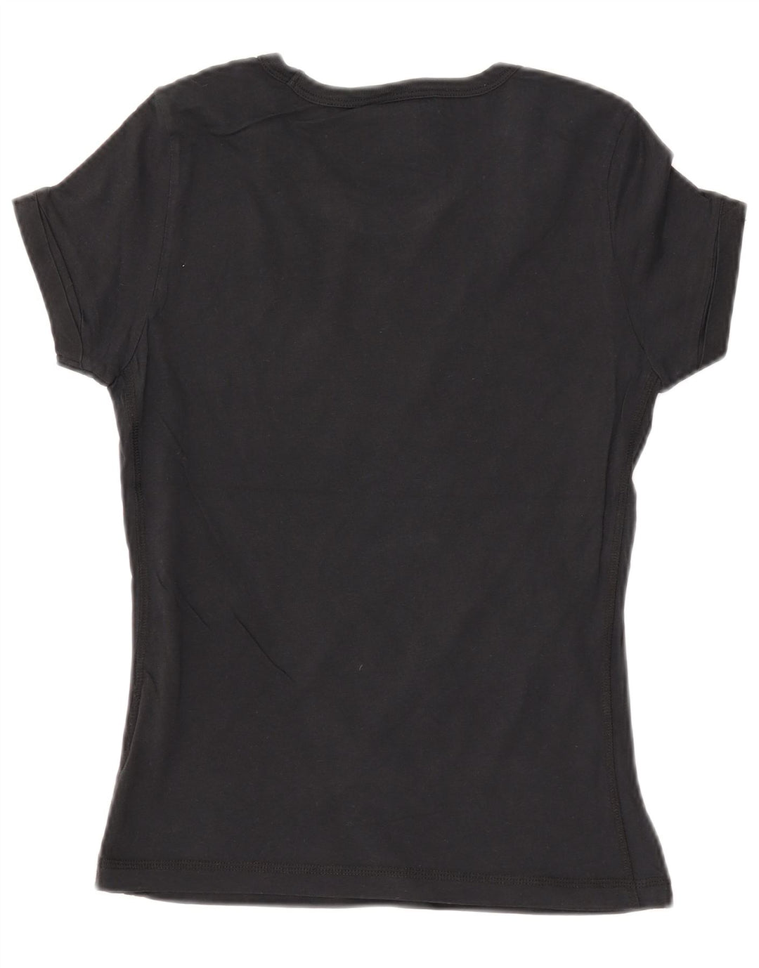 T-shirt grafica CHAMPION da donna Heritage Classics UK 10 piccola nera