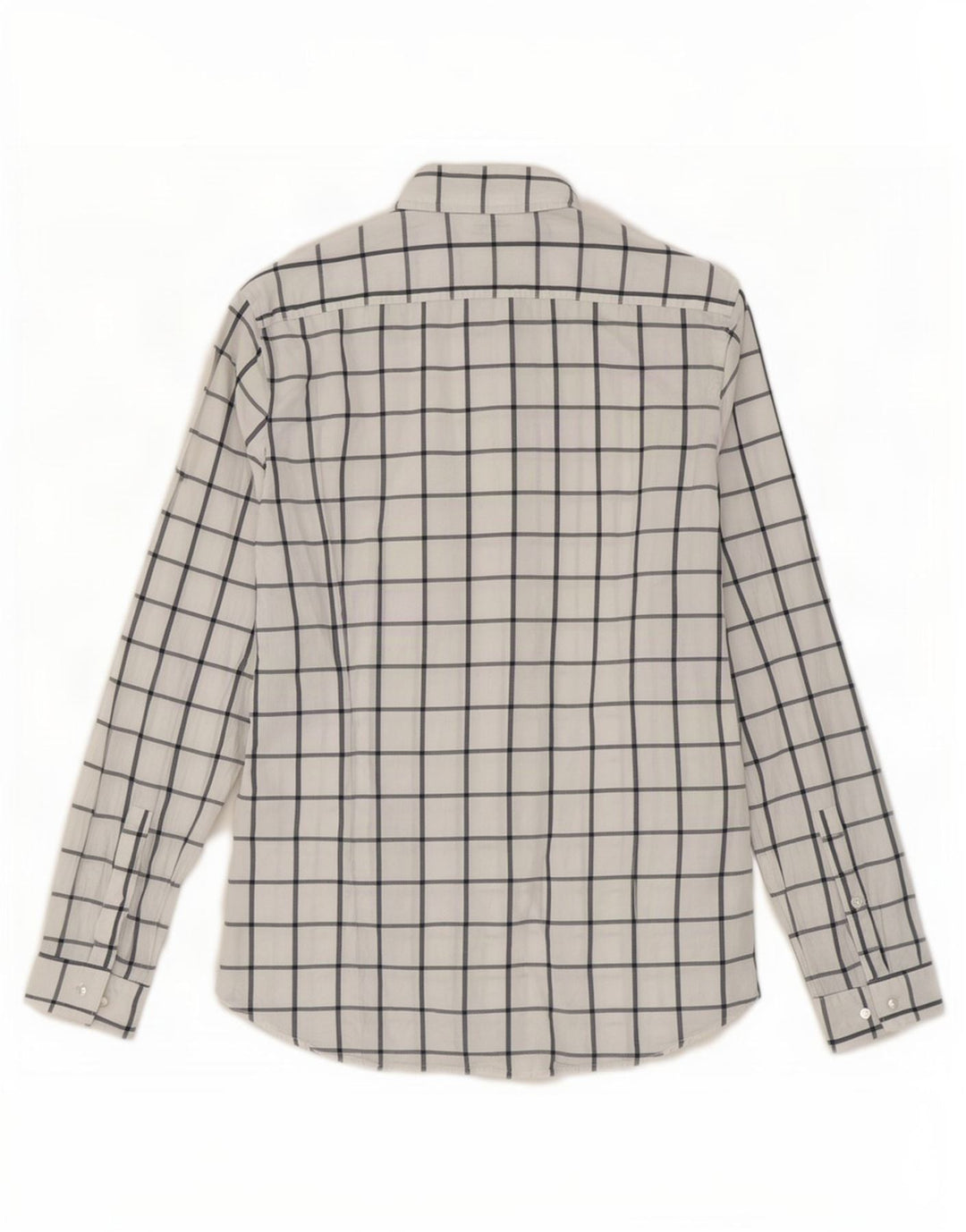 Camicia da uomo slim fit Michael Kors a quadri bianchi medi