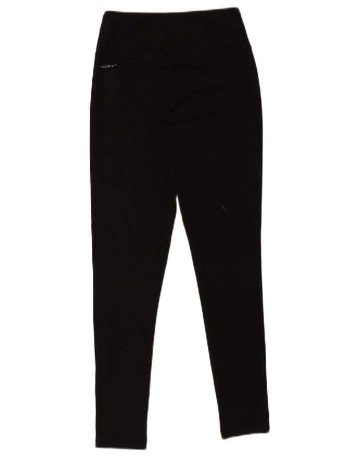 Leggings REEBOK da donna UK 4/6 XS poliestere nero