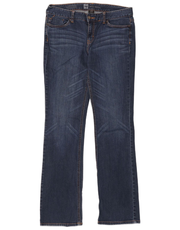 MOSSIMO Jeans Bootcut Curvy da donna US 12 Large W32 L32 Cotone blu