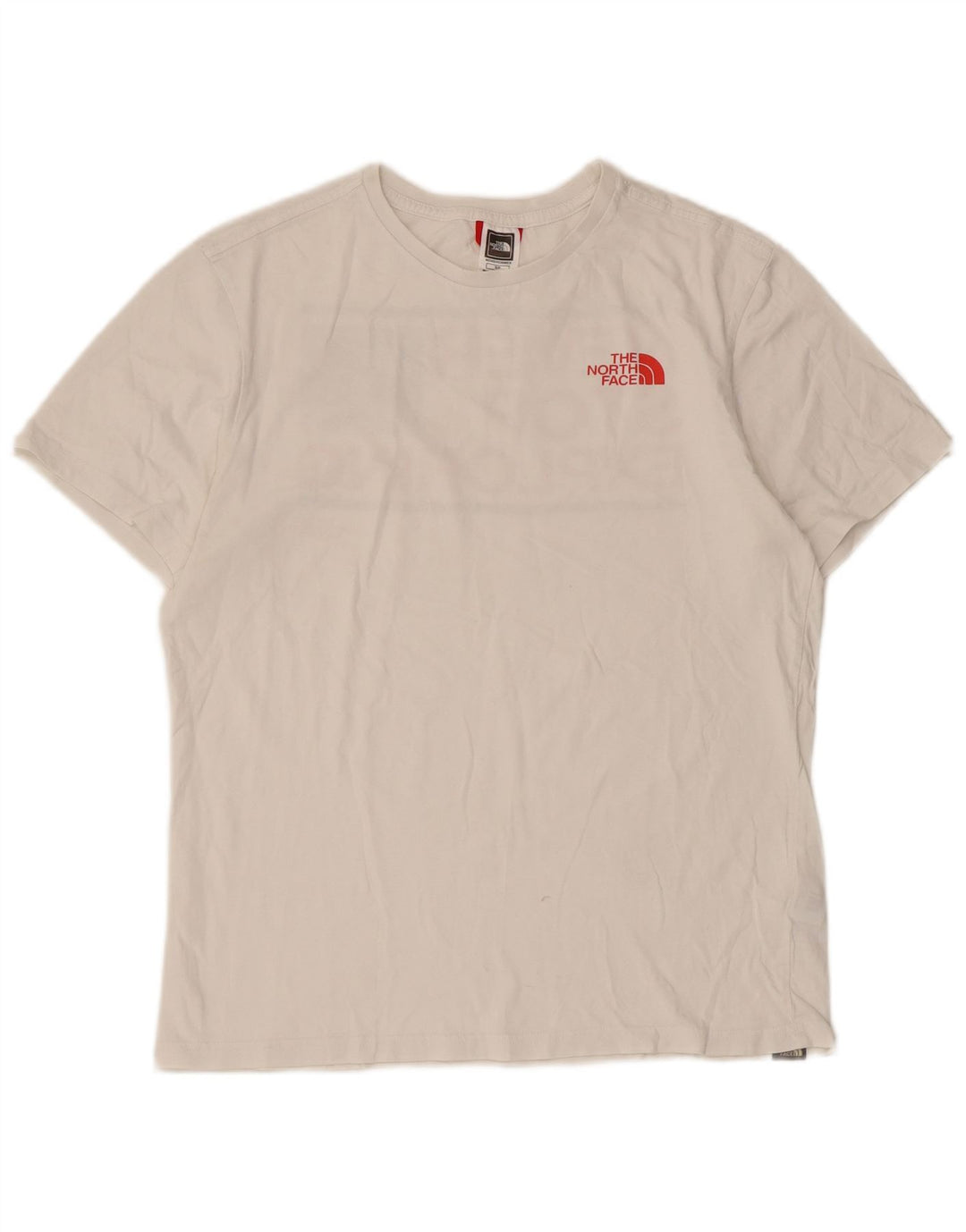 T-shirt grafica da uomo The North Face Top piccola in cotone bianco