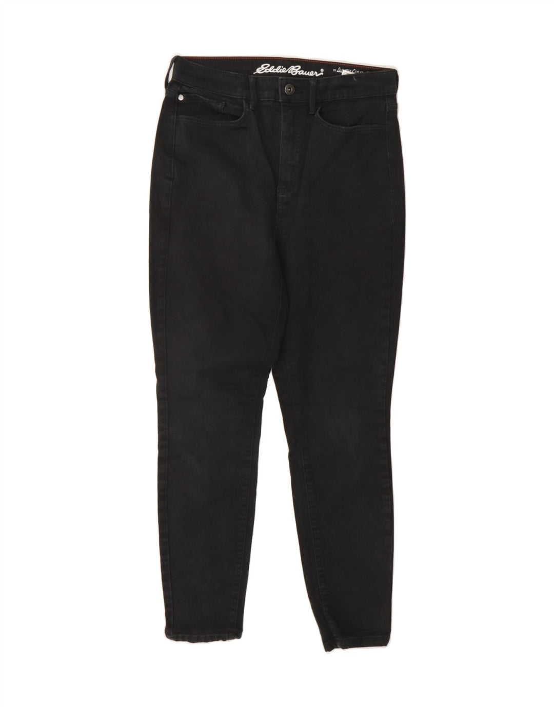 EDDIE BAUER Womens Slightly Curvy Skinny Jeans US 8 Medium W30 L26 Black Vintage Eddie Bauer and Second-Hand Eddie Bauer from Messina Hembry 