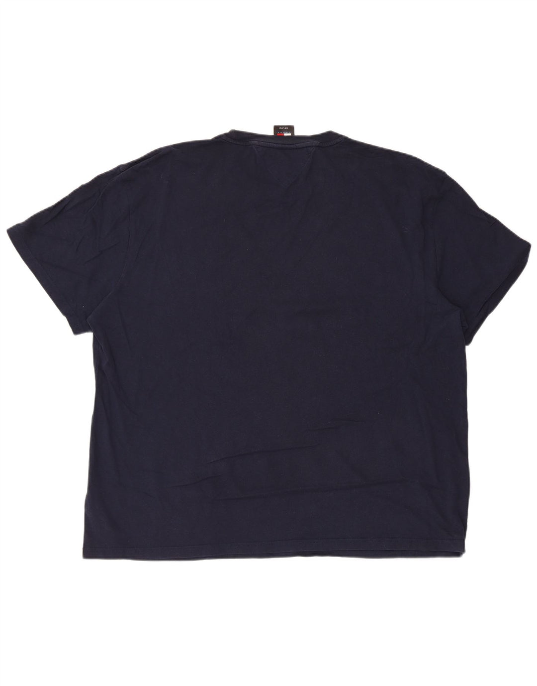 TOMMY HILFIGER T-shirt grafica da uomo Top 2XL cotone blu navy