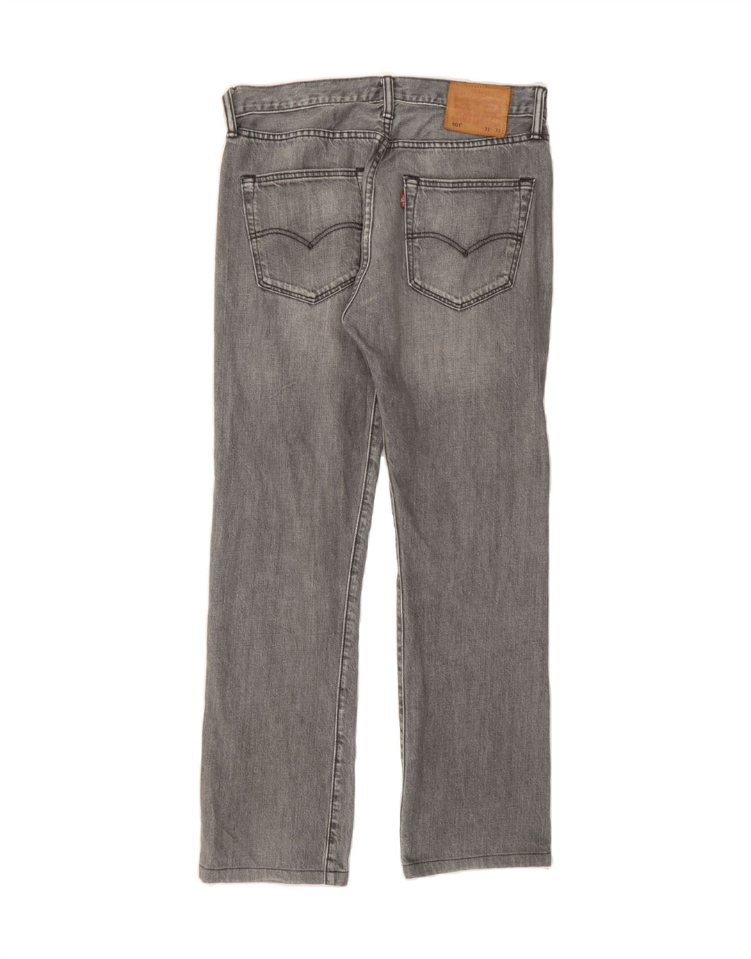 LEVI'S Mens 501 Straight Jeans W31 L29 Grey Vintage Levi's and Second-Hand Levi's from Messina Hembry 
