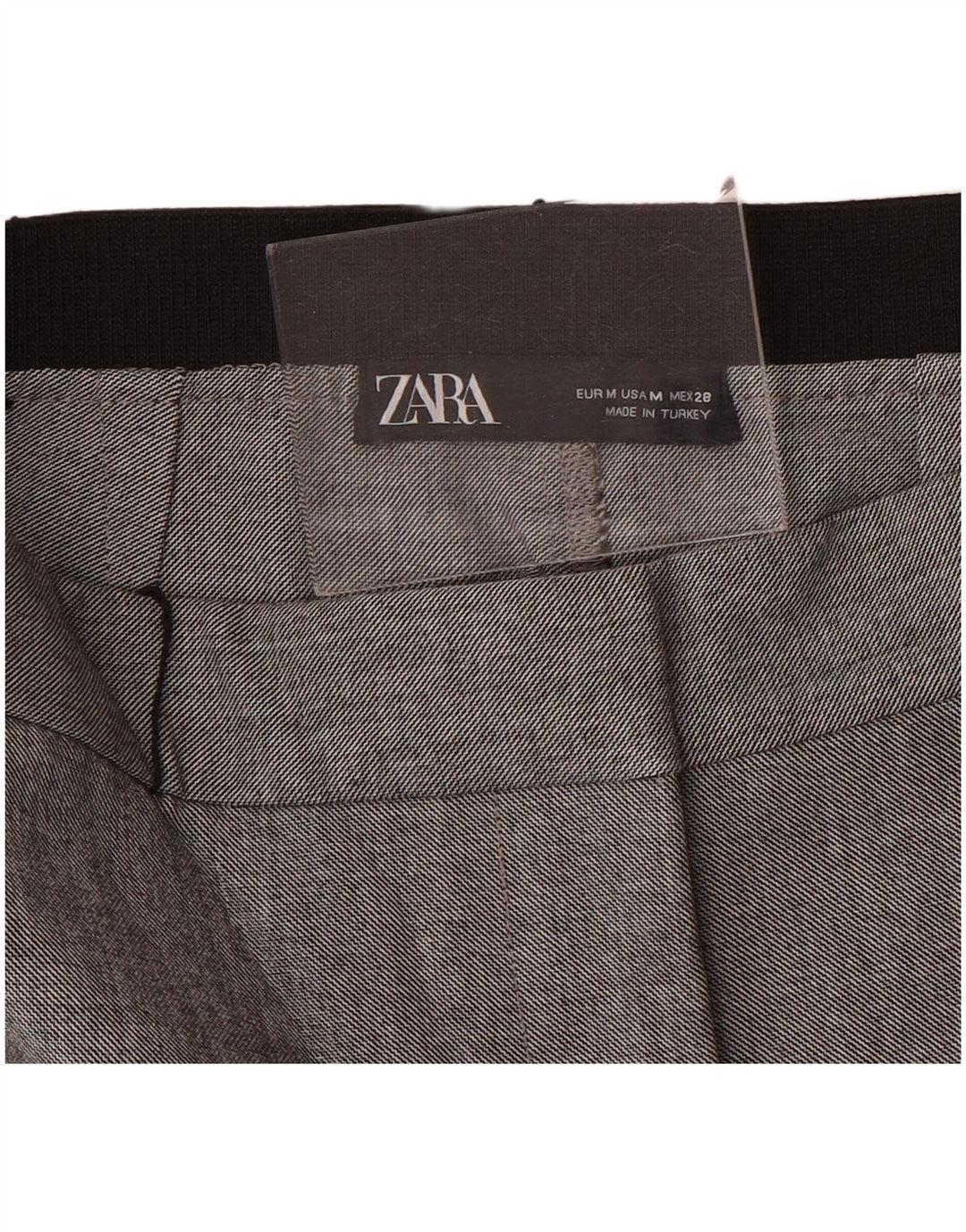 Pantaloni da abito slim Zara da donna medi W28 L28 Grigi