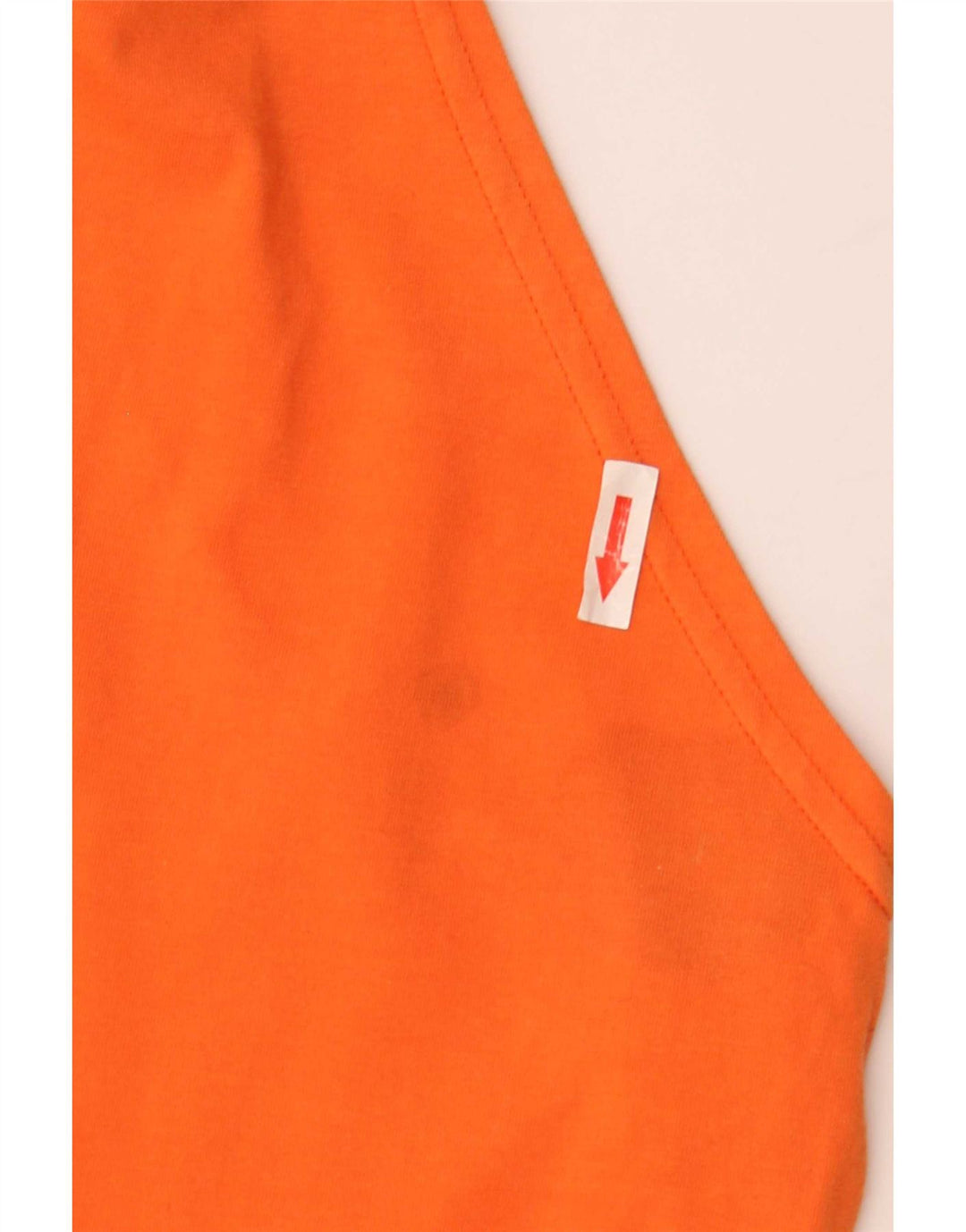 Body vintage da donna UK 8 piccolo arancione