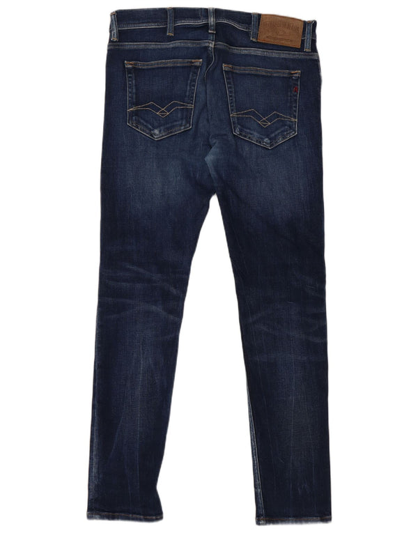 Replay Jeans skinny Jondrill da donna W31 L30 cotone blu