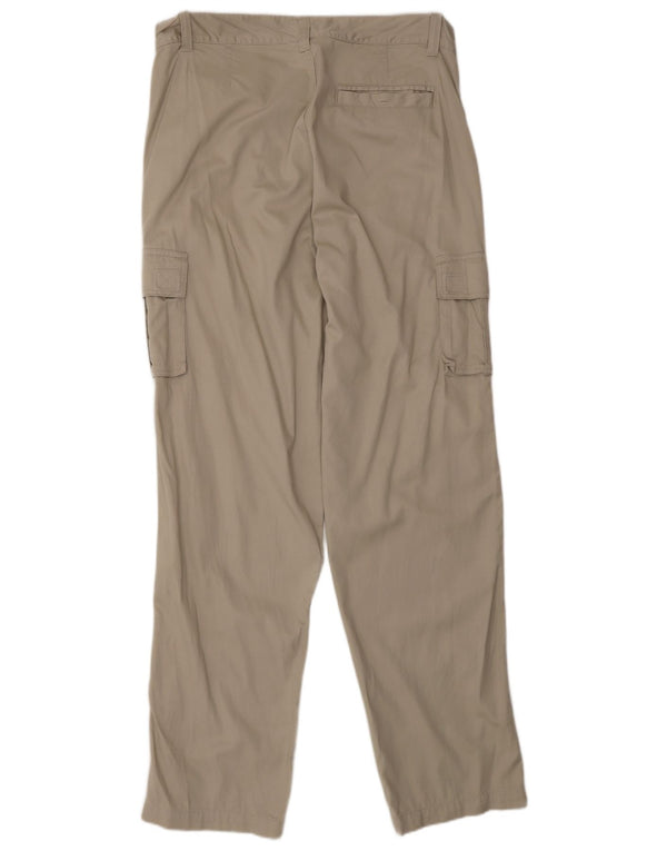 Pantaloni cargo dritti da uomo Jacques Lorant UK 40 Large W32 L32 Beige