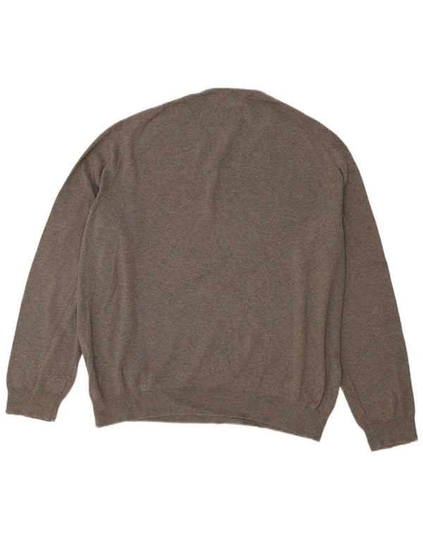 Maglione maglione con scollo a V da uomo Polo Ralph Lauren 2XL Grigio