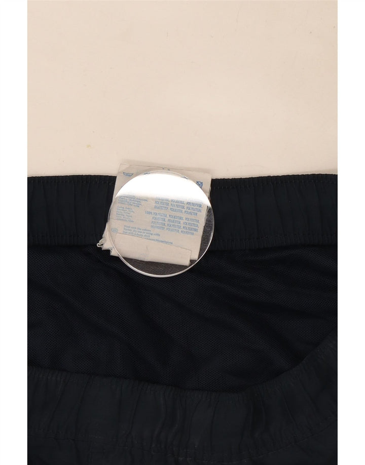 Pantaloncini sportivi grafici da uomo Champion, poliestere color block medio blu navy
