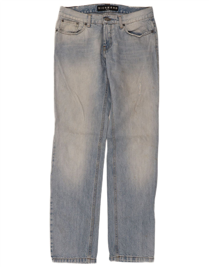 Jeans dritti da uomo Richmond W32 L32 cotone blu