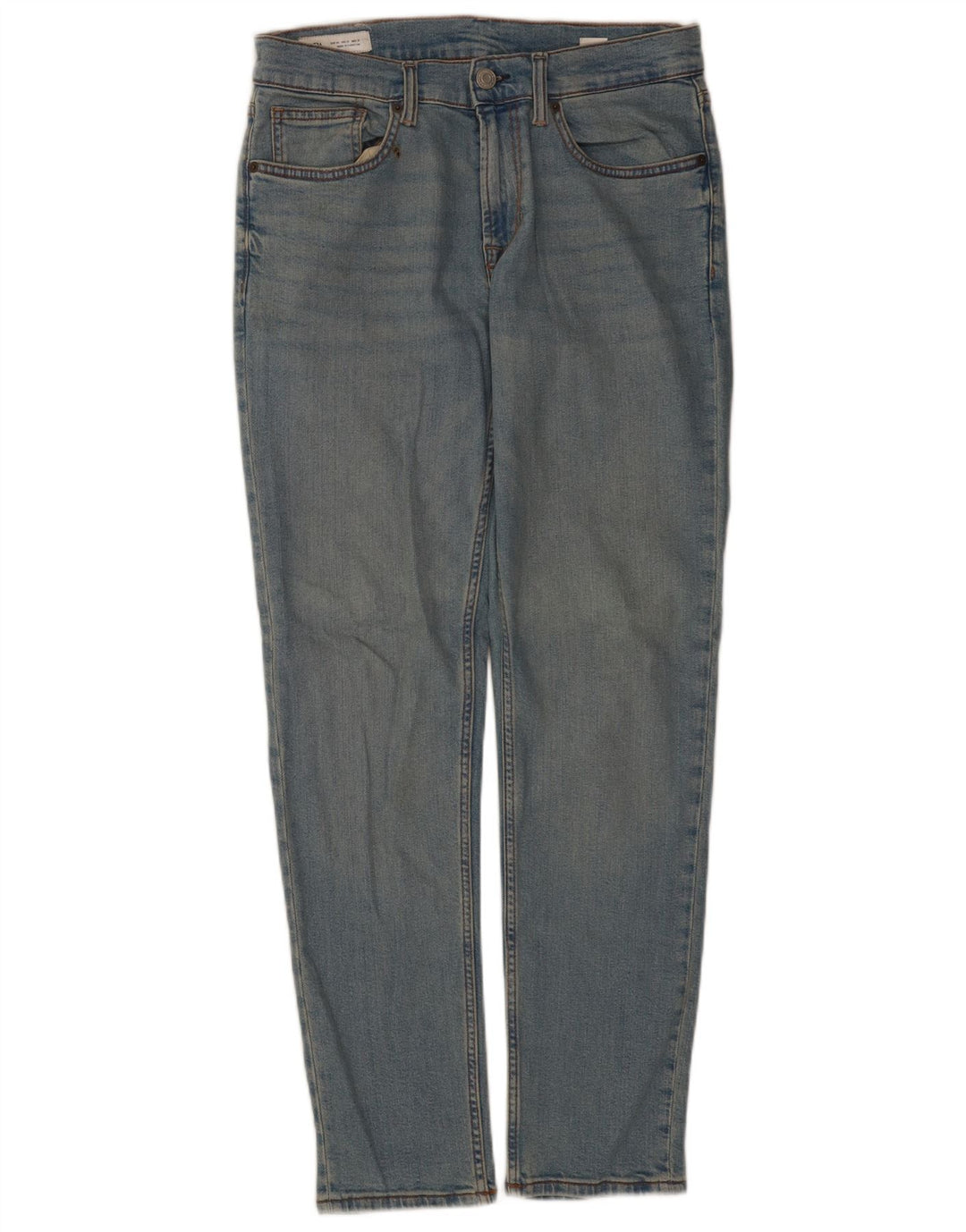 Jeans slim da uomo Zara EU 40 medio W31 L31 cotone blu
