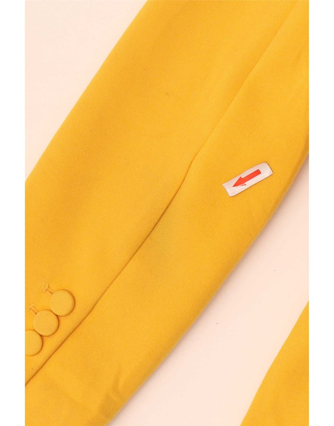 Giacca blazer doppiopetto da donna Zara UK 14 grande gialla