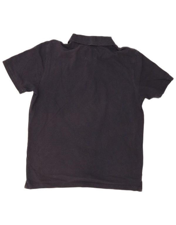 CREW CLOTHING Polo da uomo XL in cotone blu navy