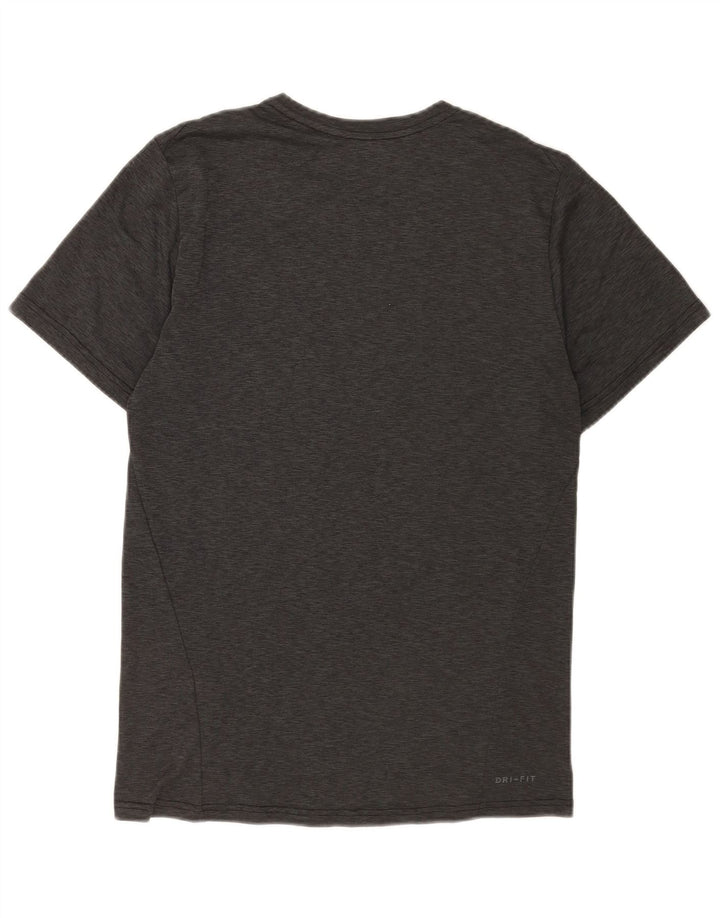 T-shirt Nike Dri Fit da uomo, piccola, in poliestere grigio