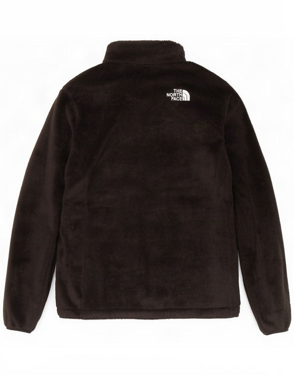 The North Face Womens Loose Fit Fleece Jacket UK 6 XS Black Polyester