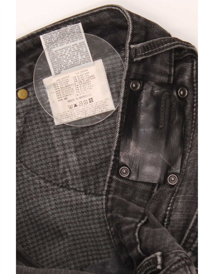 Jeans slim da donna Diesel Cuddy W30 L29 cotone nero