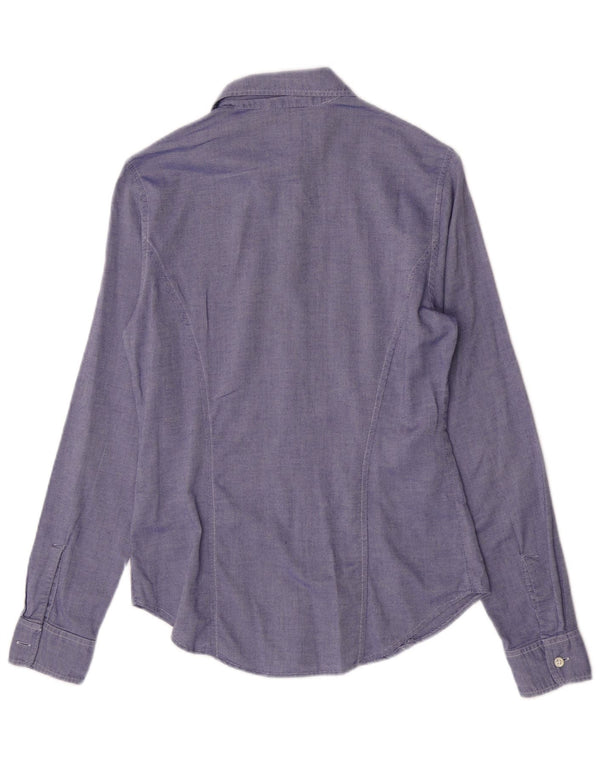 Camicia da donna Max & Co. UK 12 Cotone blu medio