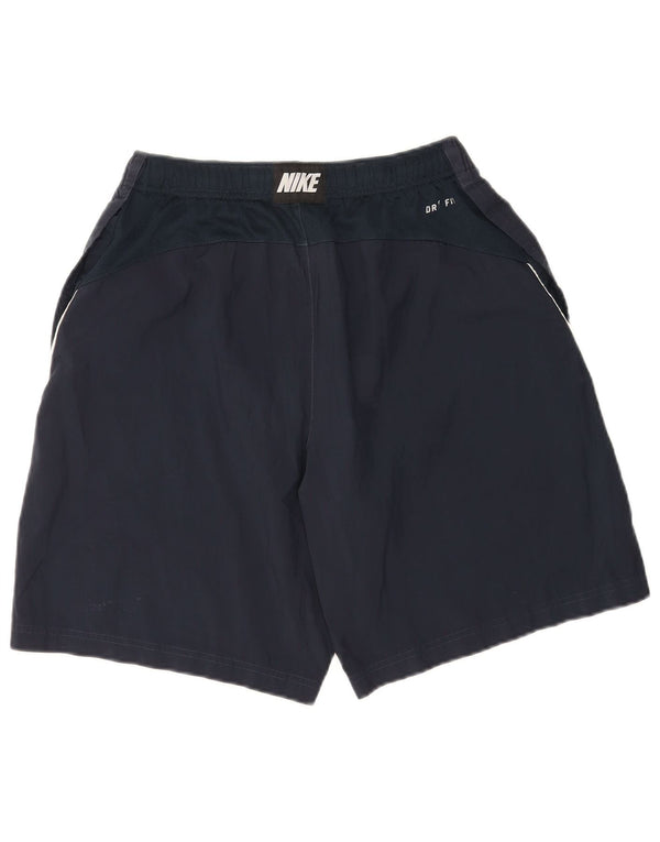 Pantaloncini sportivi Nike Dri Fit da uomo, medio, blu navy, in poliestere