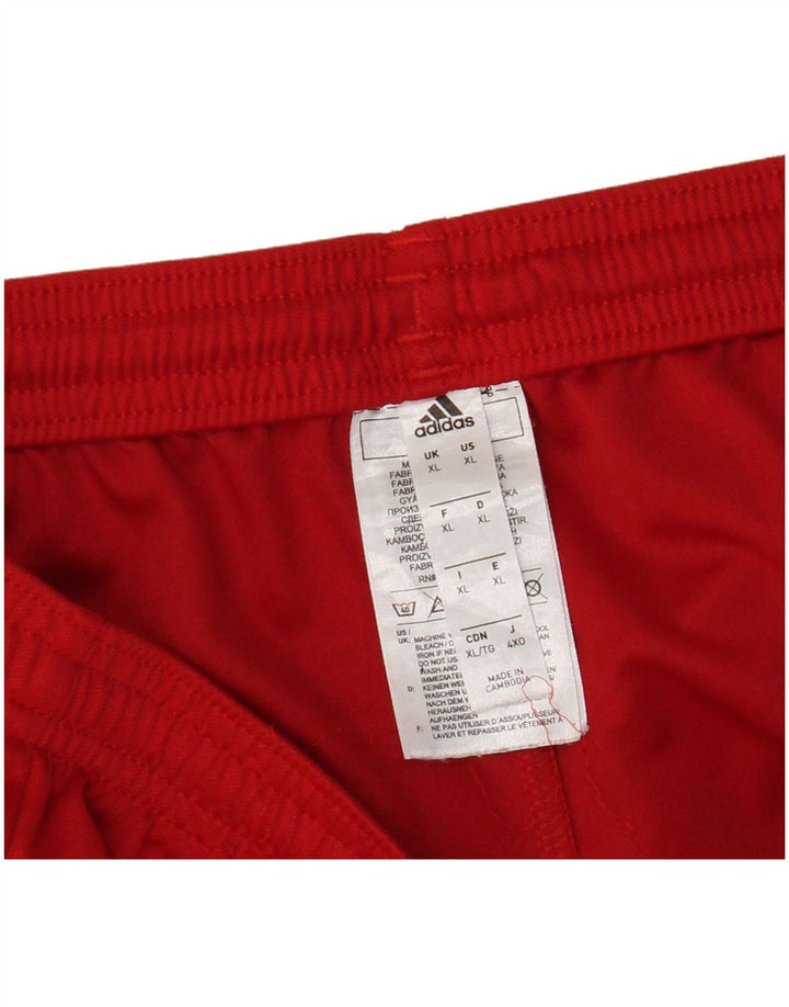 Pantaloncini sportivi Adidas Aeroready da uomo XL rosso poliestere