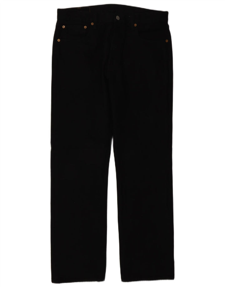 Levi's Uomo 501 Jeans dritti W32 L30 Cotone Nero