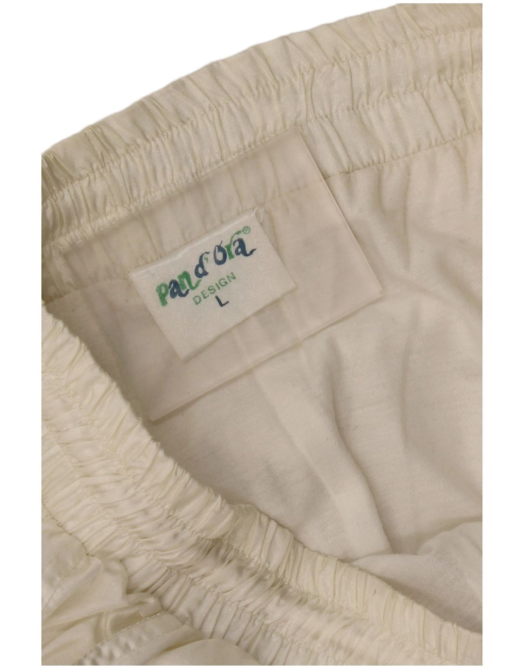 Pantaloni da tuta da uomo Pandora Joggers Large White Colourblock in poliammide