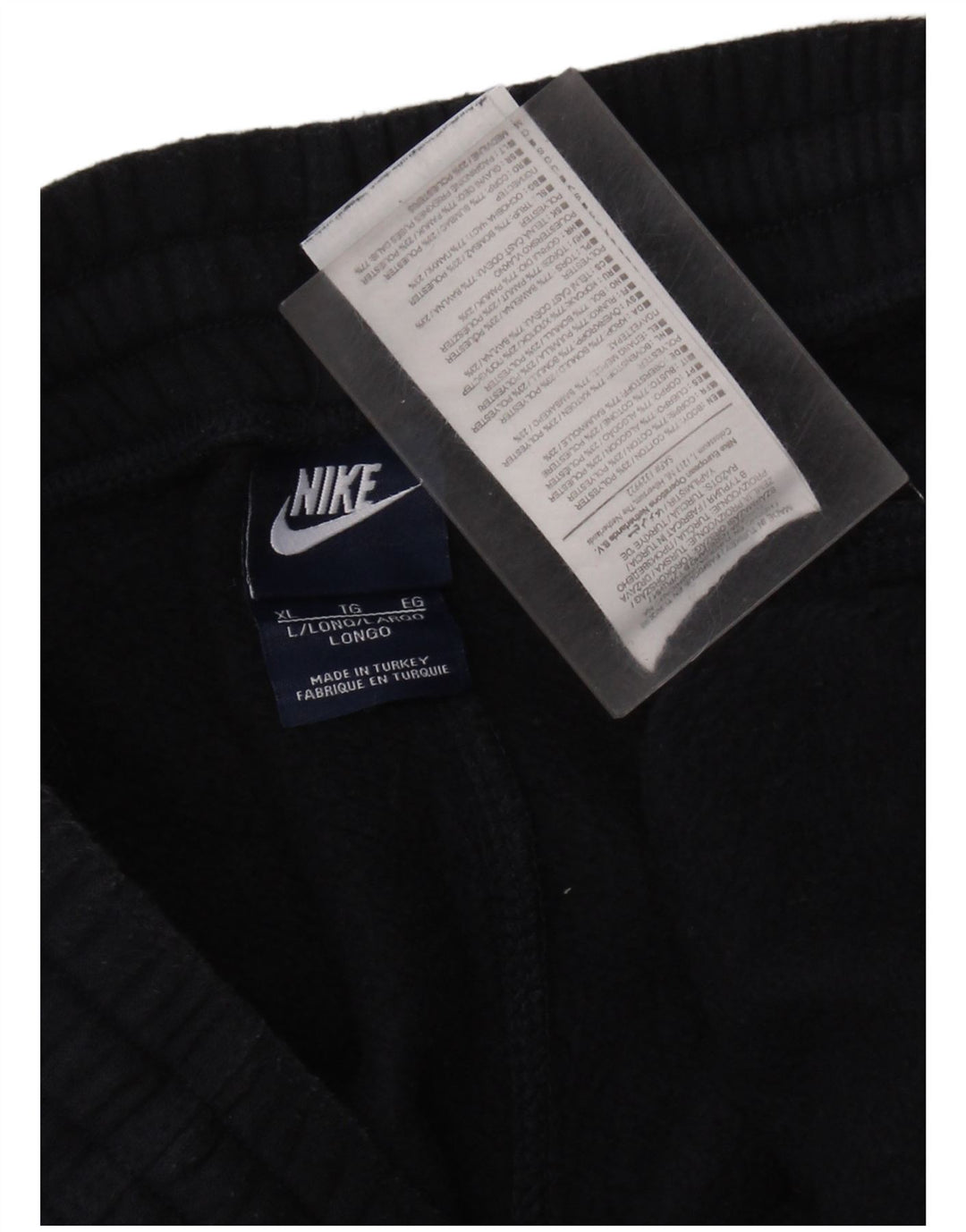 NIKE Pantaloni da tuta da uomo Joggers XL Blu navy in cotone