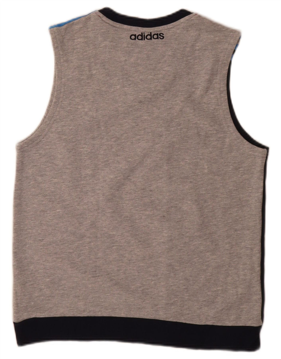 Felpa con grafica Adidas per ragazzi, 11-12 anni, colore grigio color block