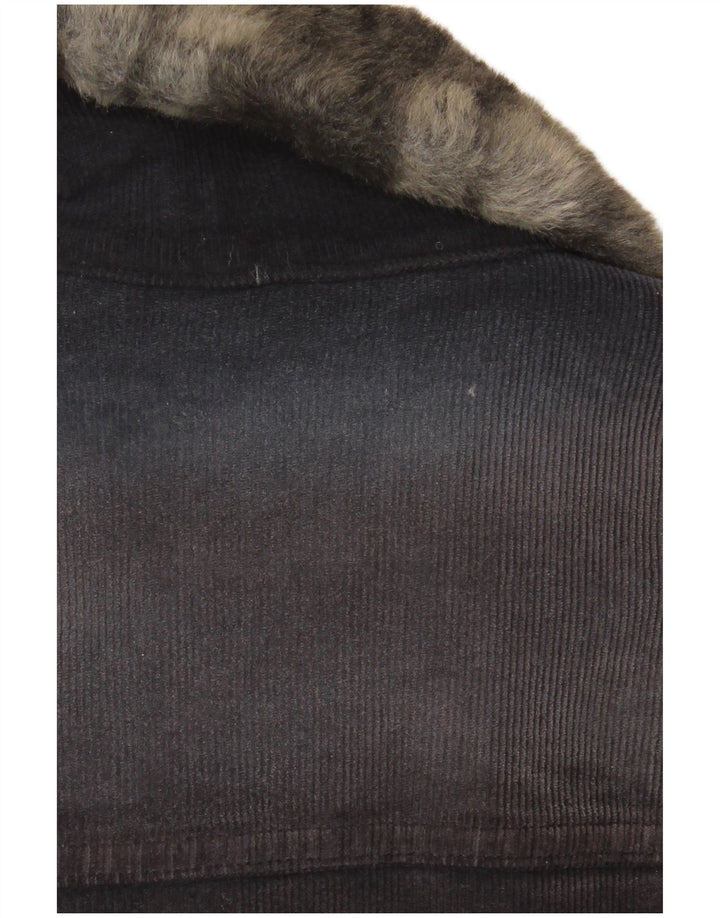 Giacca in velluto a coste da donna Liu Jo UK 14 Cotone grigio medio