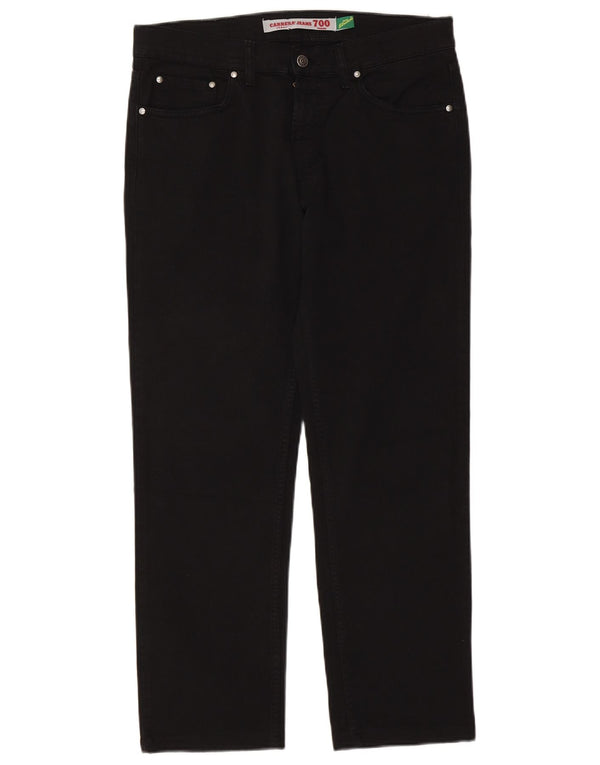 Carrera Mens 700 Regular Fit Straight Jeans IT 50 Large W34 L28 Black