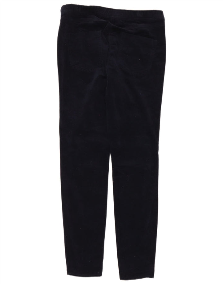 Leggings in velluto da donna White Stuff UK 14 Grande cotone blu navy