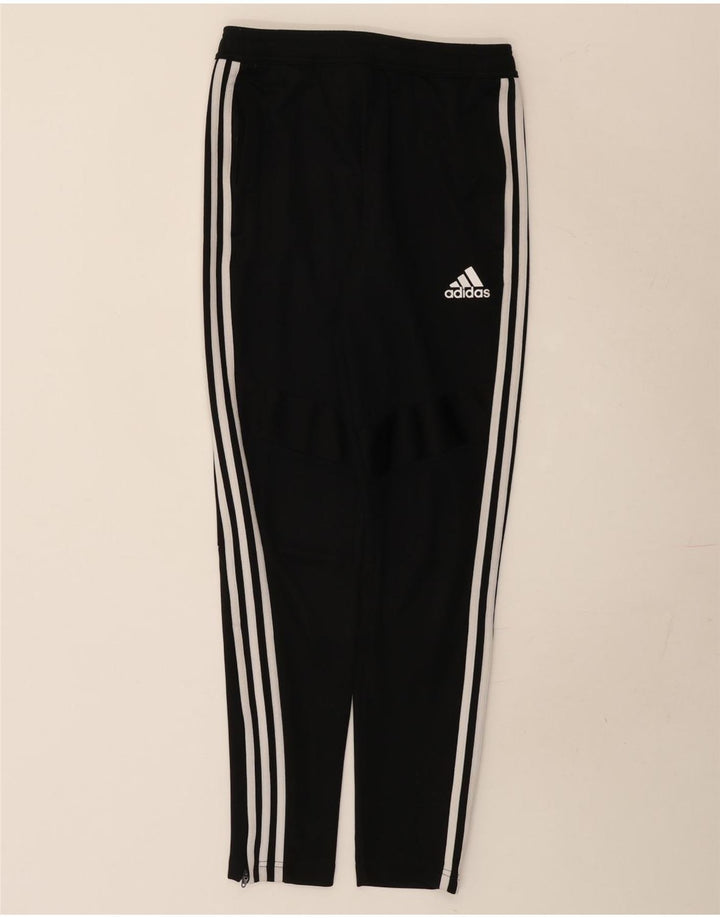 Pantaloni da tuta Adidas Aeroready da uomo piccoli in poliestere nero
