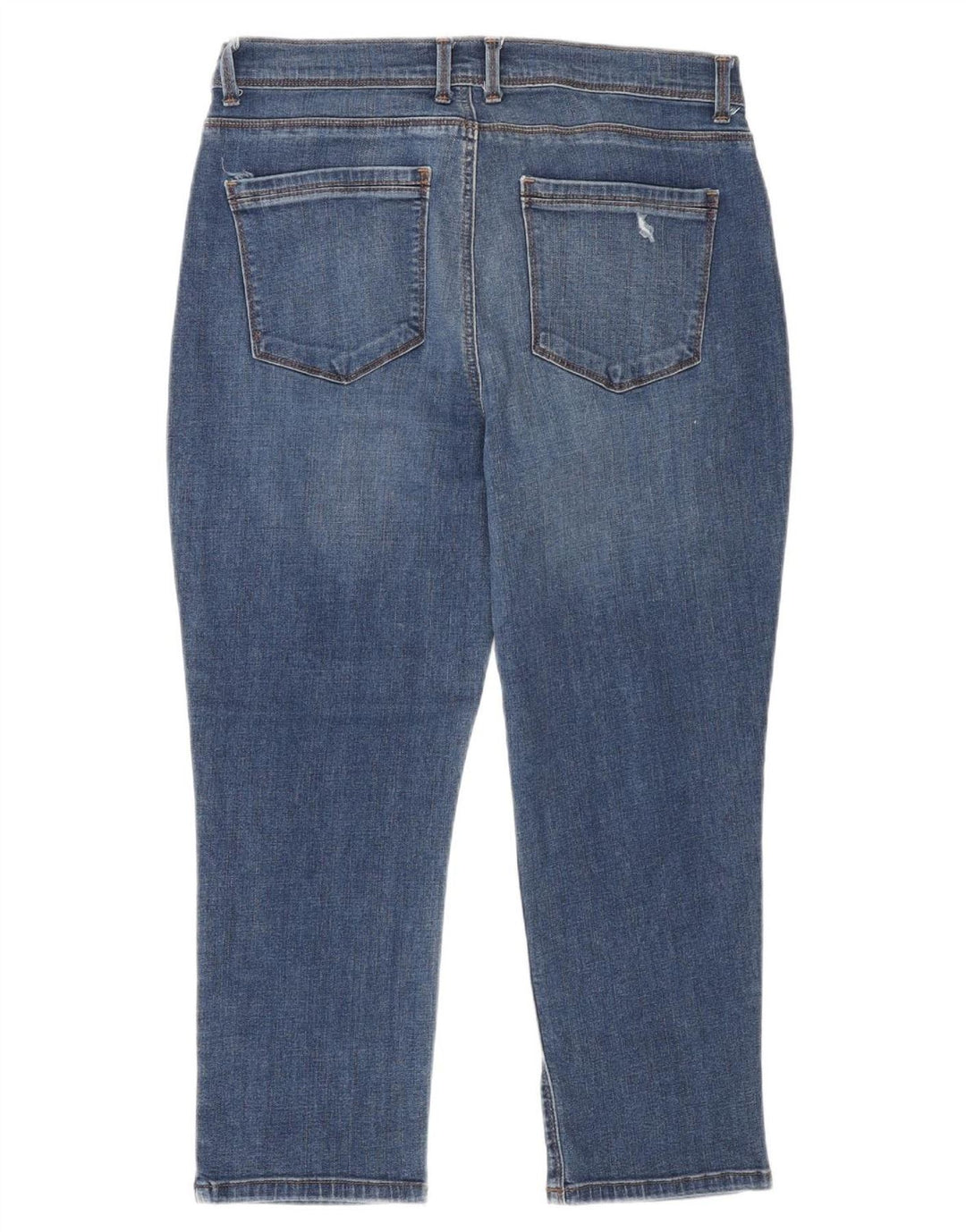 Jeans Capri da donna Lee US 10 Large W30 L23 Cotone blu