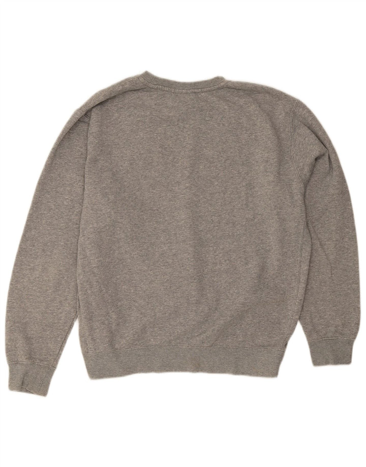 NIKE Mens Sweatshirt Jumper Medium Grey Cotton